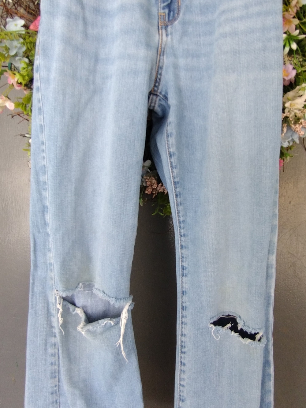 The Children's Place Light Blue Ripped Kids Jeans